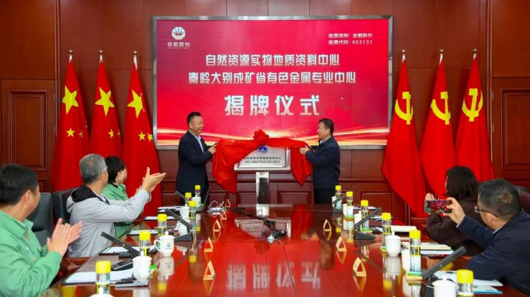 自然資源實(shí)物地質(zhì)資料中心秦嶺大別成礦省有色金屬專(zhuān)業(yè)中心落戶金徽股份